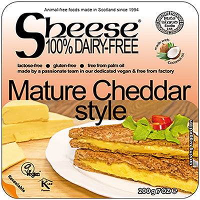 Cheddar Flavour Block 200g