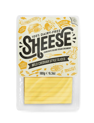 Mild Cheddar Style Slices 180g