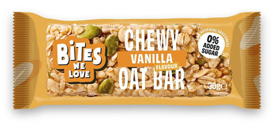 BitesWeLove Vanilla Chewy Oat Bars 30g