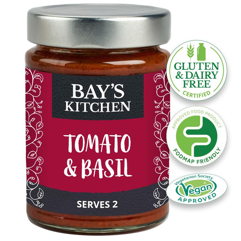 Tomato & Basil Stir-in Sauce Low FODMAP Vegan 260g