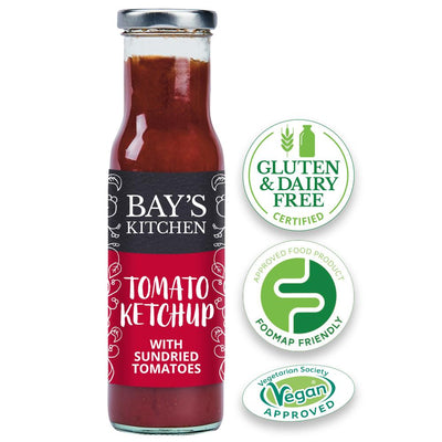 Tomato Ketchup with Sundried Tomatoes Low FODMAP 270g