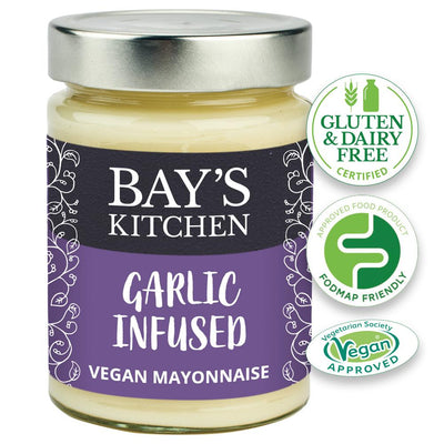 Garlic Infused Vegan Mayonnaise Low FODMAP 260g