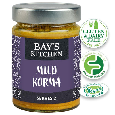 Mild Korma Stir-in Sauce Low FODMAP Vegan 260g