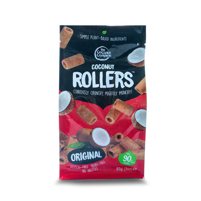 Coconut Rollers 85g - tasty coconut & sesame rolls