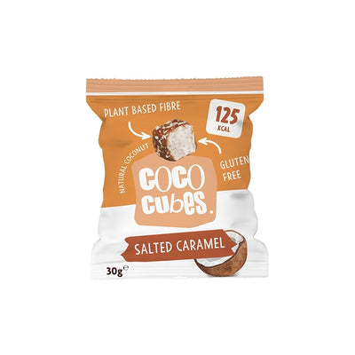 Coco Cubes Salted Caramel Coconut Snack 30g