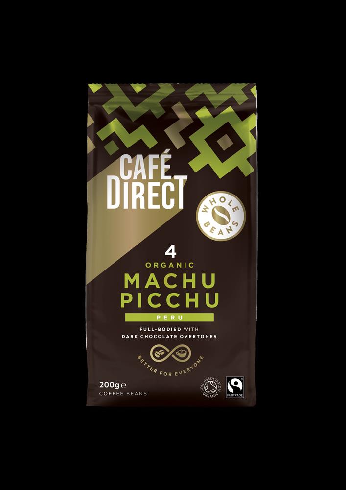 FT Whole Bean Machu Picchu Organic Coffee 200g