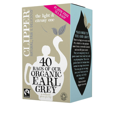 Clipper Organic & Fairtrade Earl Grey 40 Tea Bags