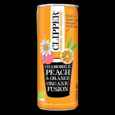 Clipper Chamomile Peach & Orange Organic Fusion 250ml