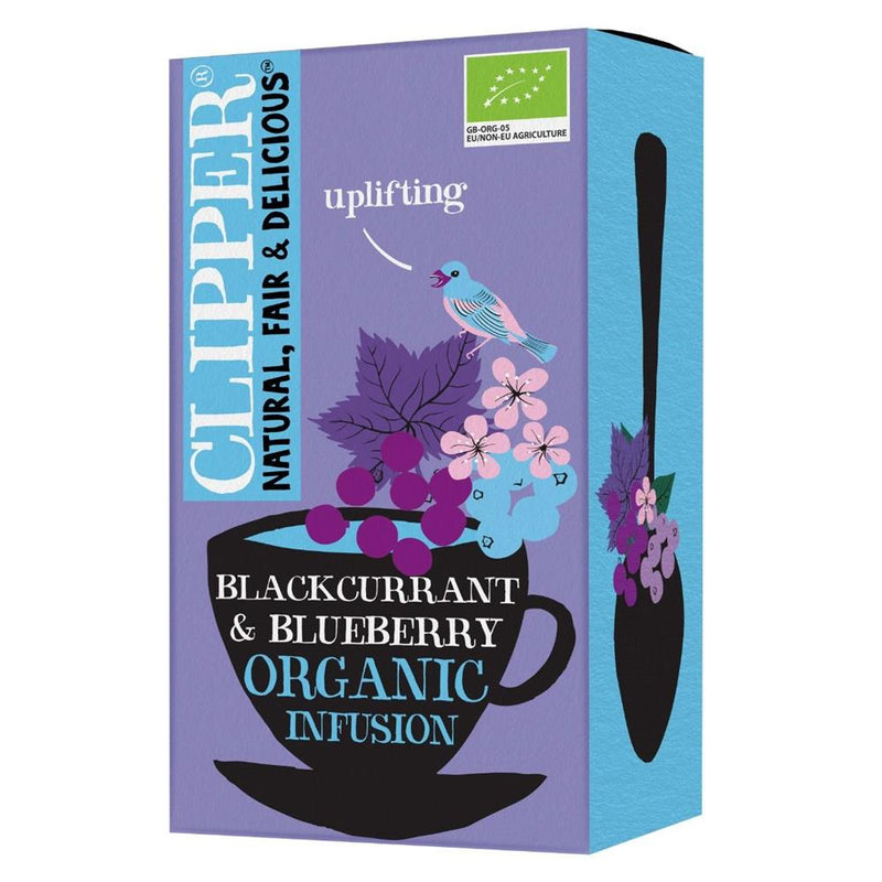 Clipper Organic Blackcurrant and Blueberry 20 Bags