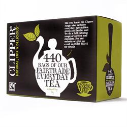 Clipper Fairtrade Everyday One Cup 440 Teabags