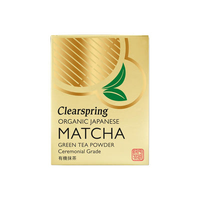 Organic Matcha Green Tea Powder Ceremonial Grade (tin) 30g