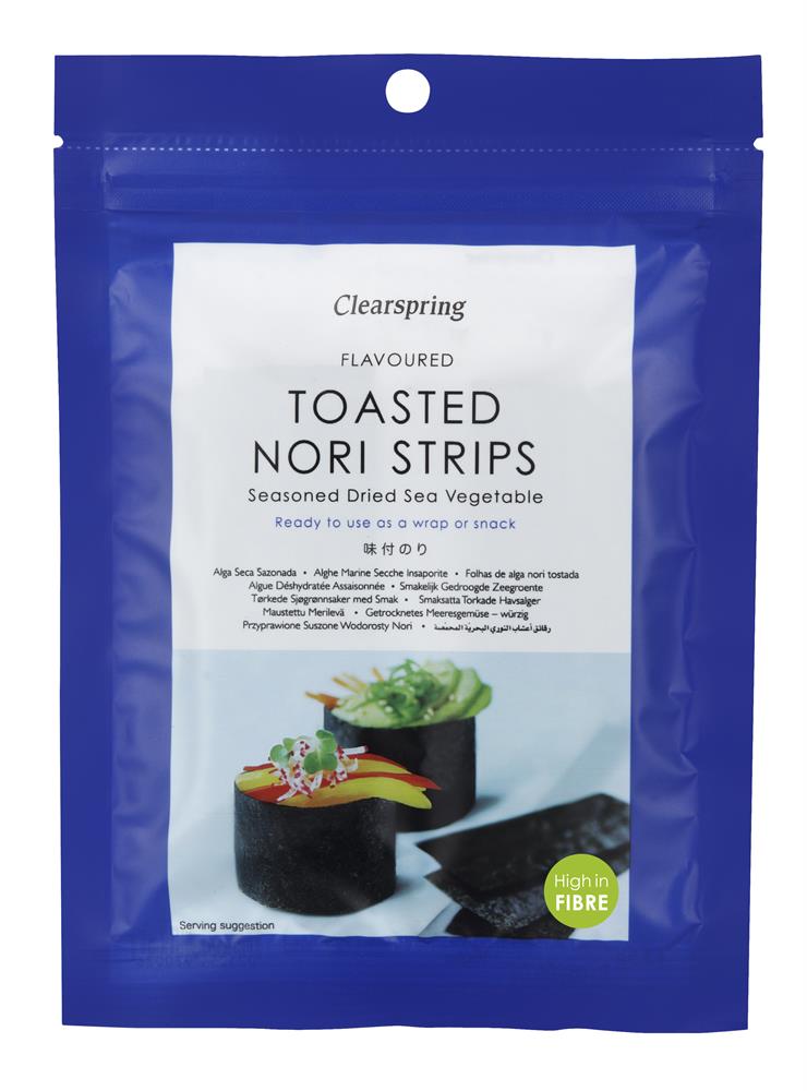 Nori Sea Vegetable Flavoured Strips 13.5g