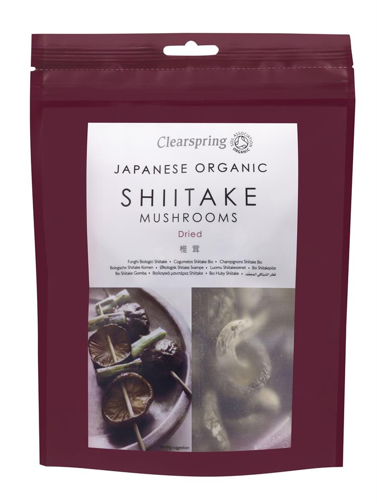 Organic Shiitake Mushrooms 40g