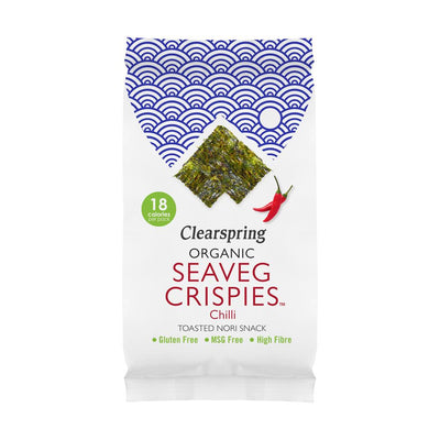 Organic Seaveg Crispies Chilli 4g