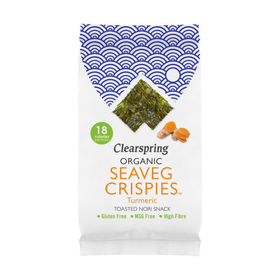 Organic Seaveg Crispies Turmeric 4g