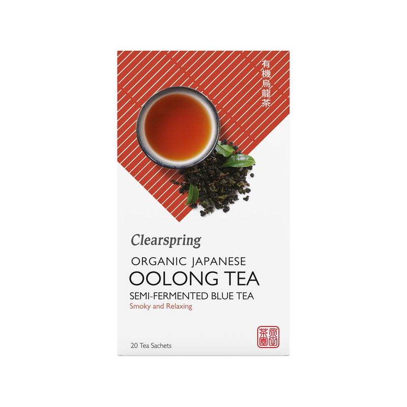 Organic Japanese Oolong Tea Semi-Fermented Blue 20 bags