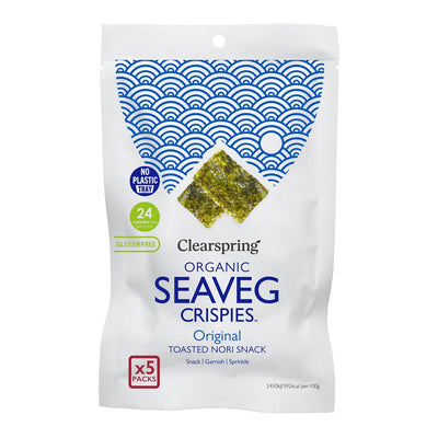 Original - Organic Seaveg Crispies Multipack(TRAYLESS) 20g