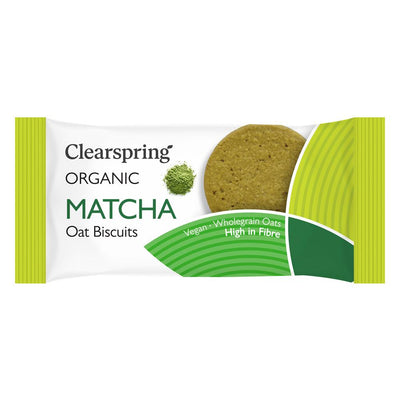 Organic Oat Biscuits - Matcha 40g