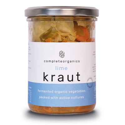 Organic Fermented Lime Kraut 300g