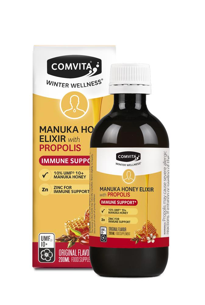 Manuka Honey & Propolis Herbal Elixir 200ml