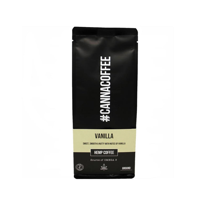 Vanilla Hemp Coffee Ground 227g bag - Organic & Vegan