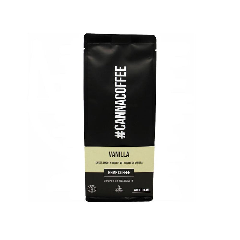 Vanilla Hemp Coffee Wholebean 200g bag - Organic & Vegan