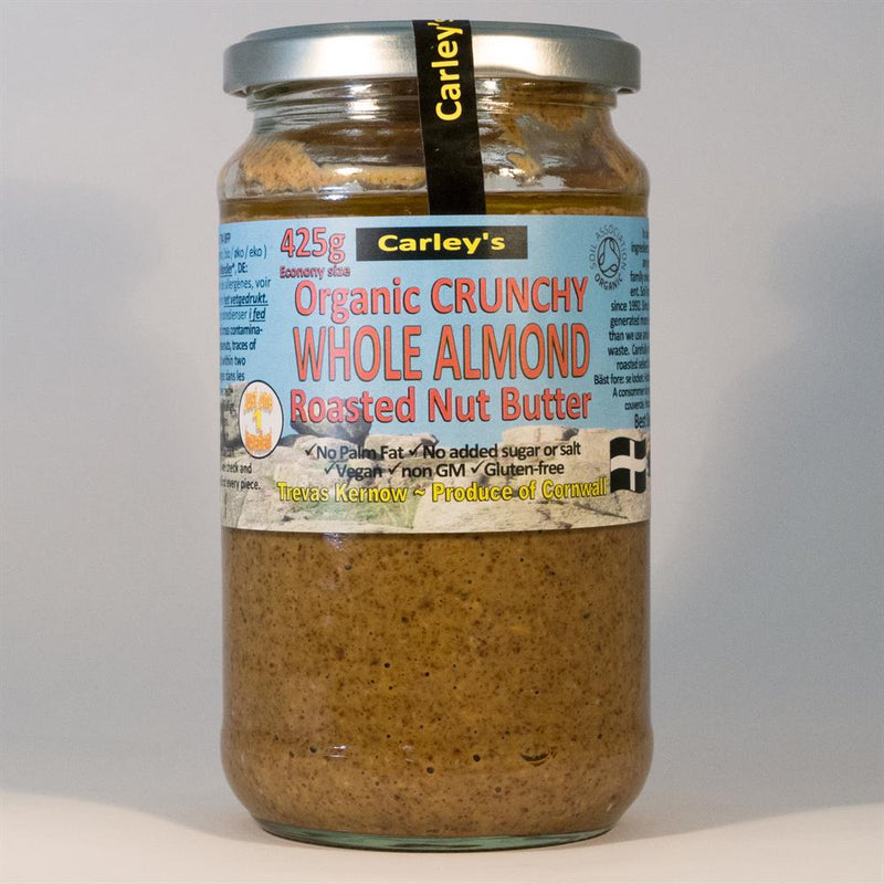 Economy Organic Roasted Almond Butter 425g Crunchy