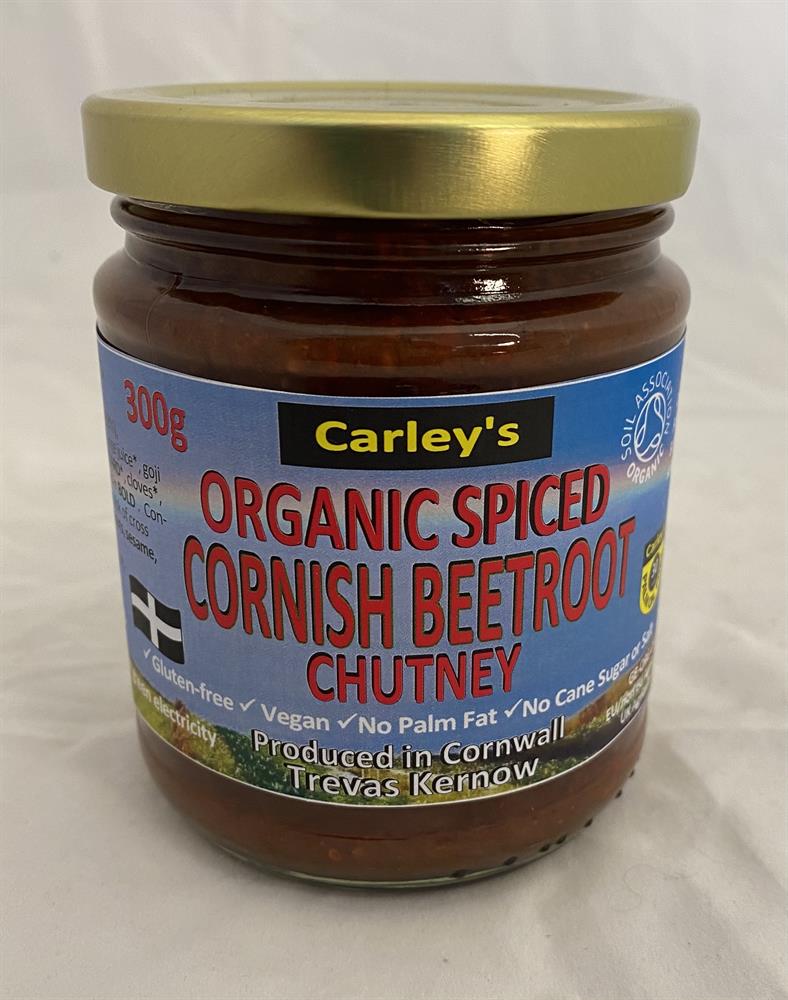 Organic Spiced Cornish Beetroot Chutney 300g