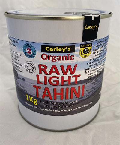 Organic Roasted LIGHT Tahini 1000g Eco Tin