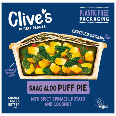 Organic Saag Aloo Puff Pie 235g