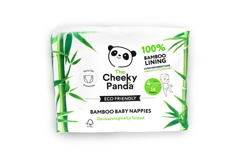 Bamboo Nappies Size 4 (9-14Kg) V2 - 38 Nappies