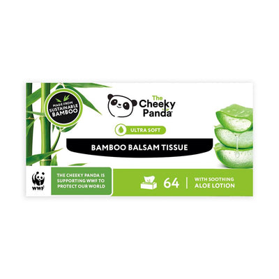 The Cheeky Panda Balsam Bamboo Facial Tissue 64 sheets