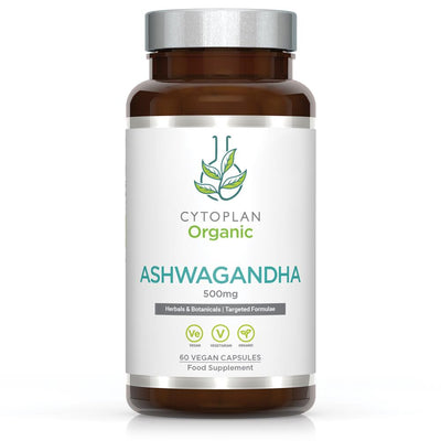 Organic Ashwagandha 500mg 60 capsules