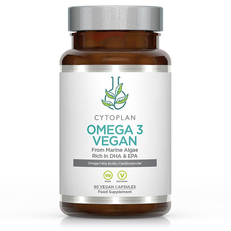 Omega 3 Vegan From Marine Algae - Rich in DHA & EPA 60 capsules