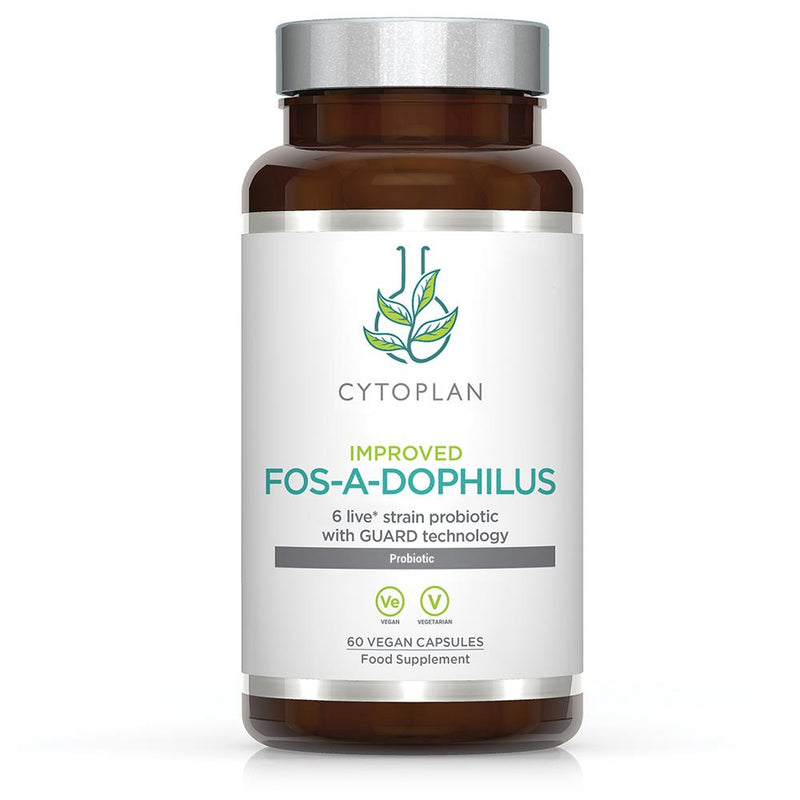 Fos-A-Dophilus 6 live strain probiotic with GUARD 60 caps