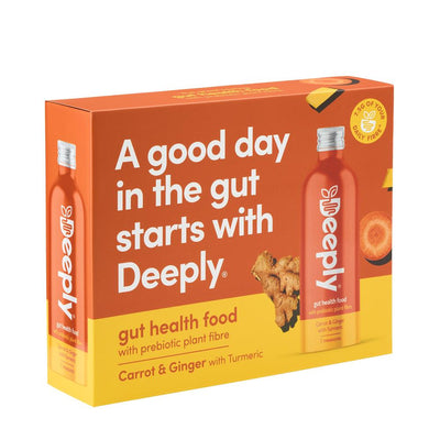 Deeply Prebiotic Carrot & Ginger 4x455ml Multipack