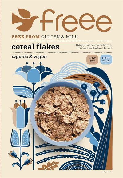 Gluten Free Organic Cereal Flakes 375g