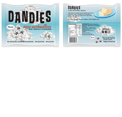 Dandies Mini Vegan Vanilla Marshmallows 'HOME BAKING/INGREDIENT'