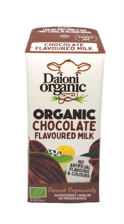 Daioni Organic Chocolate Flavoured Milk 200ml