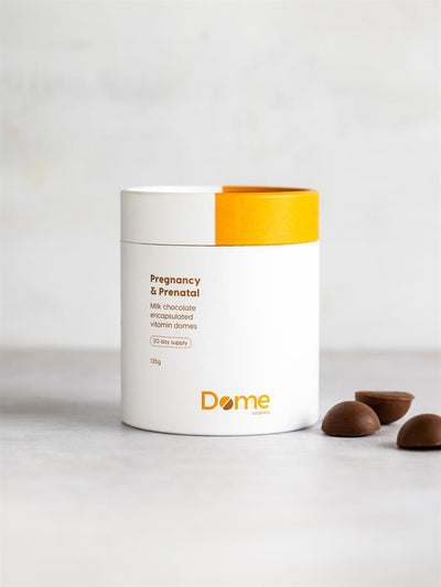 Pregnancy and Prenatal 30 Milk Chocolate Dome Supplements