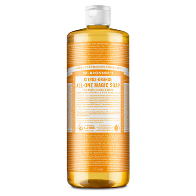 Org Citrus  orange All One Magic Liquid Soap 945ml