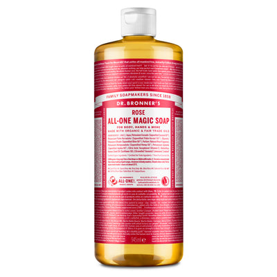 DR Bronners Organic  Rose All-One Magic Soap 945ml