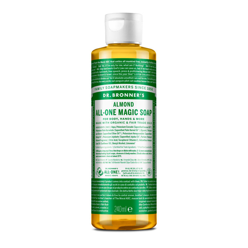 Almond All-One Magic soap 240ml Organic