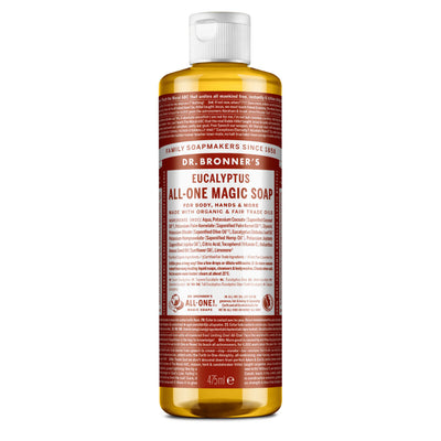 Eucalyptus All-One Magic Soap 475ml Organic Dr Bronners