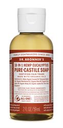 Org Eucalyptus Castile Liquid Soap 60ml