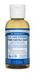 Org Peppermint Castile Liq Soap 60ml