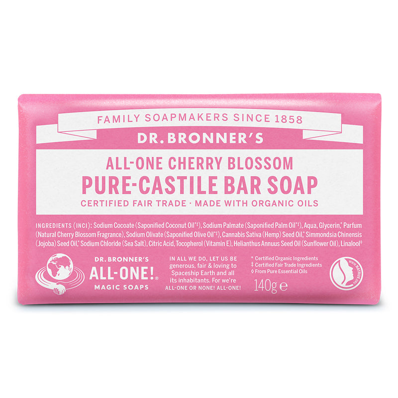 Organic Bar Soap Cherry Blossom 140g