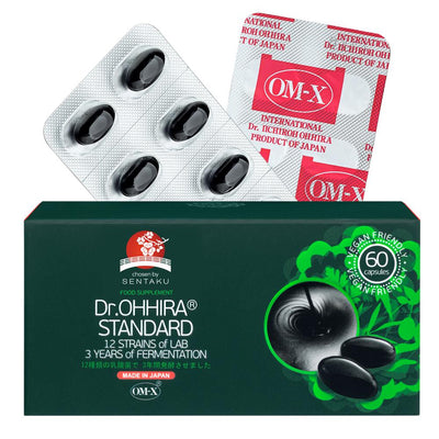 Dr.OHHIRA STANDARD 12 Strains of Lab 3Yrs of Fermentation 60 Caps