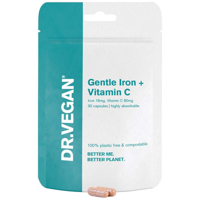 DR.VEGAN Gentle Iron (18mg) & Vitamin C (80mg)