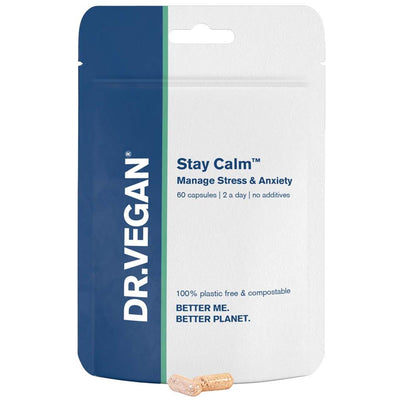 DR.VEGAN Stay Calm Manage Stress & Anxiety 60 caps